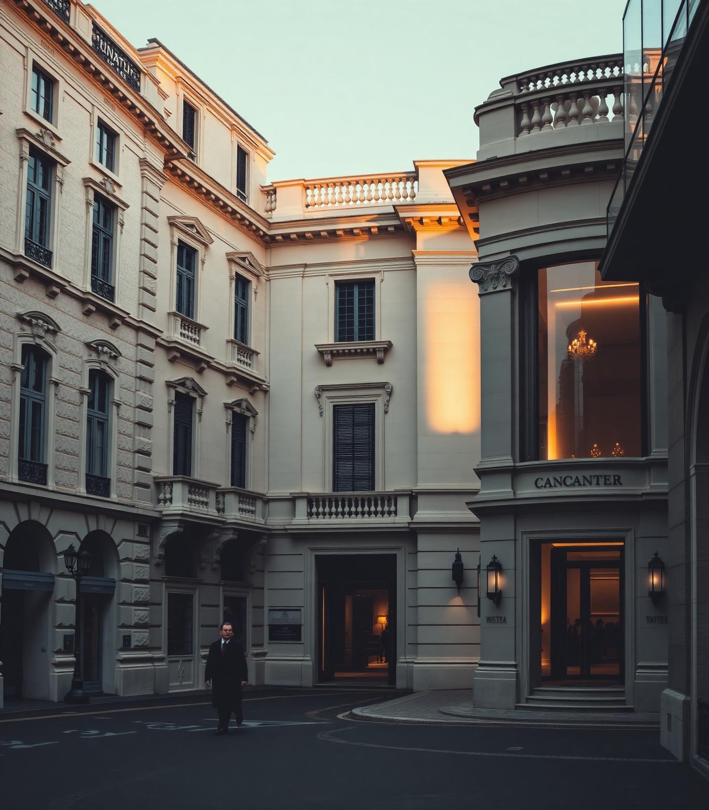 Monaco financial district